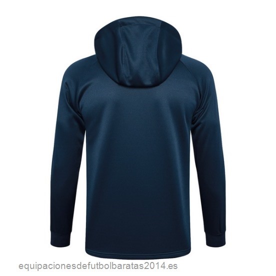 Nuevo Chaqueta Con Capucha Brasil 2023 Azul Marino Baratas